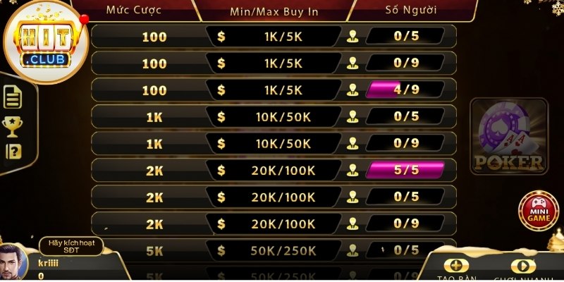 Sảnh Games HitClub Có Nhiều Người Chơi Nhất 2026 Sảnh Games HitClub Có Nhiều Người Chơi Nhất 2026