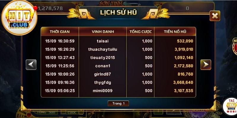 Sơn Tinh Thuỷ Tinh Hitclub: Slot Huyền Sử Việt Hot 2026 Sơn Tinh Thuỷ Tinh Hitclub: Slot Huyền Sử Việt Hot 2026